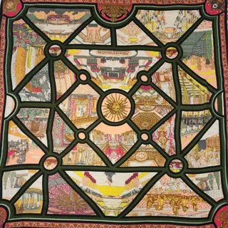 روسری قواره دار زمستانه
