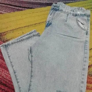 شلوار نیم بگ زاپدار