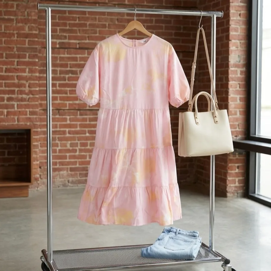 پیراهن دخترانه برند H&M