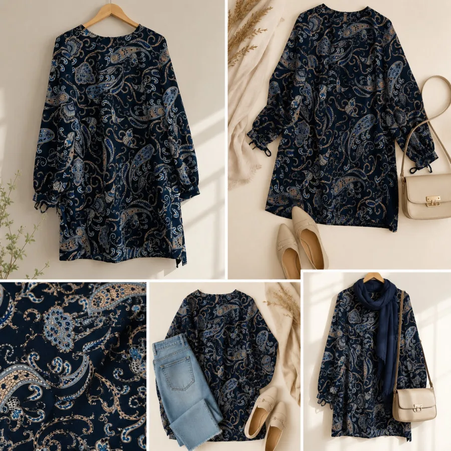 مانتو پیراهنی H&M