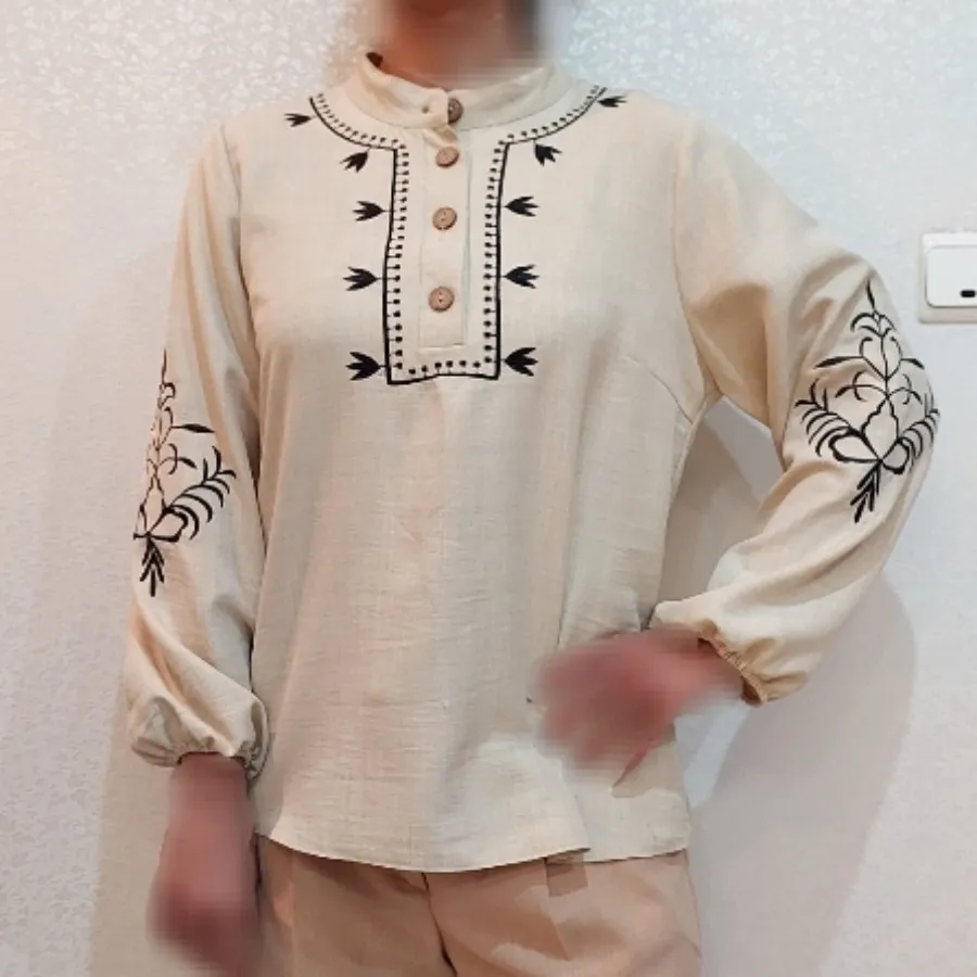 شومیز لینن ترک