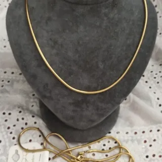 گردنبند زنجیر ماری