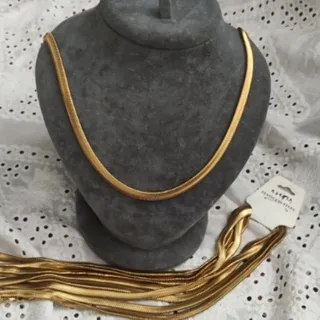 گردنبند زنجیرماری کپی طلا