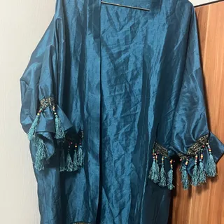 مانتو ساتن عبایی