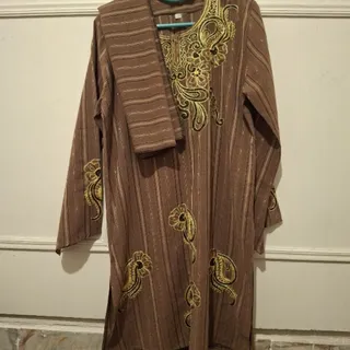 ست مانتو و شال
