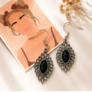 گوشواره سیاه قلم وارداتی