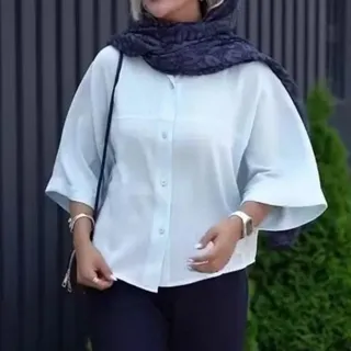 شومیز لینن ایتالیایی رنگی