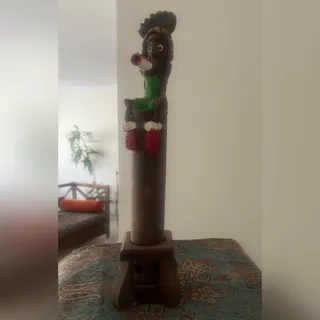 مجسمه جا عودی سرخ پوست