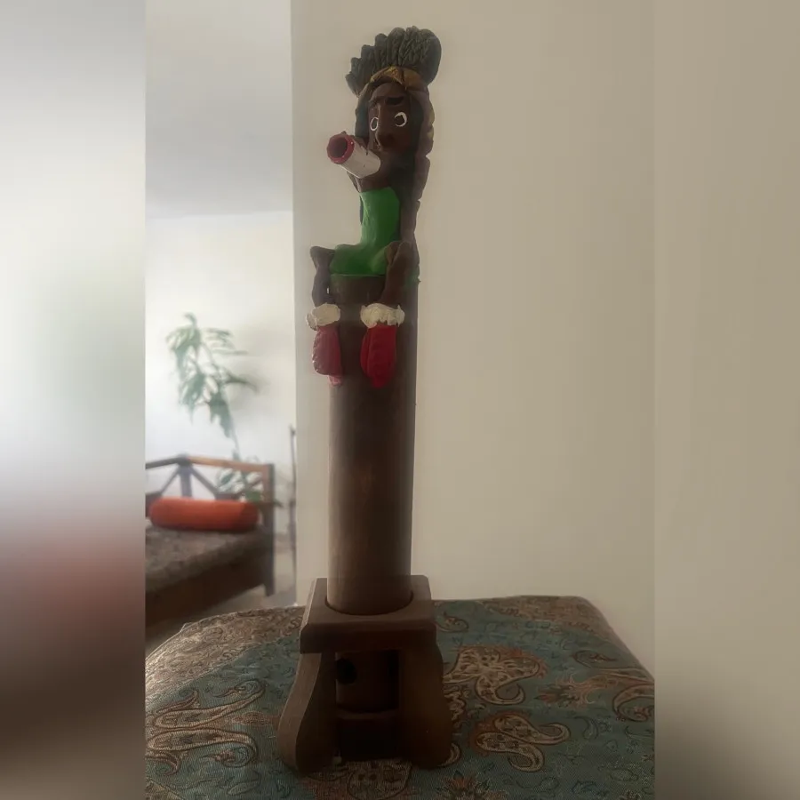 مجسمه جا عودی سرخ پوست