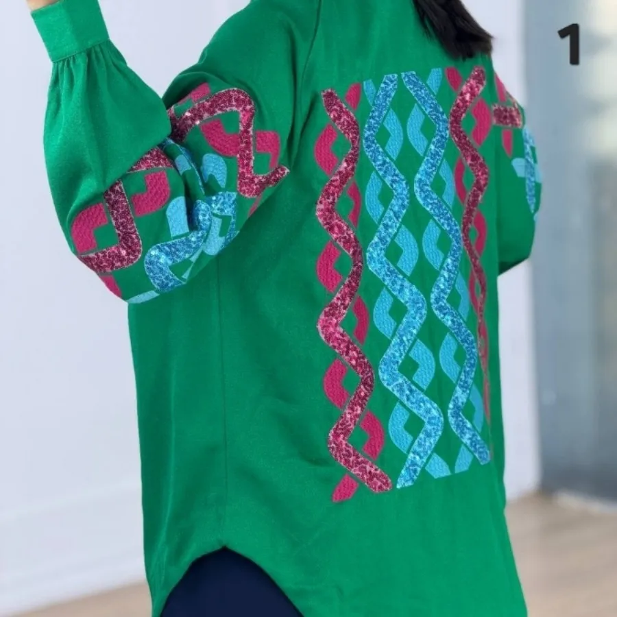 شومیز زنانه خنک گلدوزی