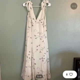 لباس مجلسی سفید برند H&M