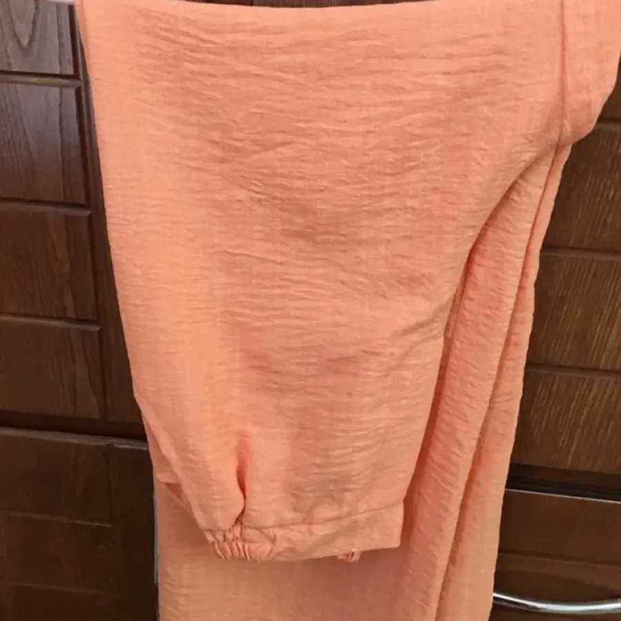 شلوار فول بگ پارچه ای