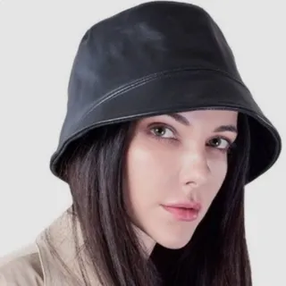 کلاه چرم باکت خارجی  برند