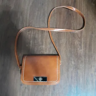 کیف وارداتی چینی رنگ عسلی