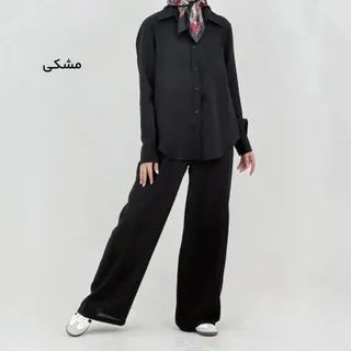 مانتو شلوار مشکی