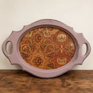 سینی چوبی کف رزین