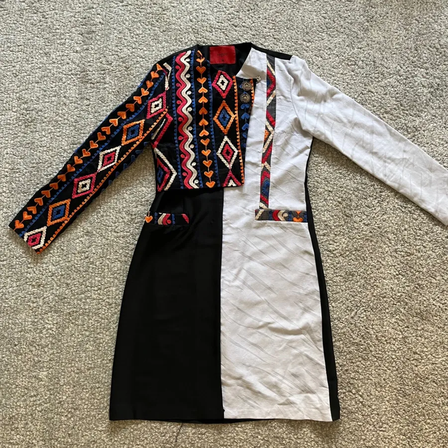 مانتو مجلسی گلدوزی