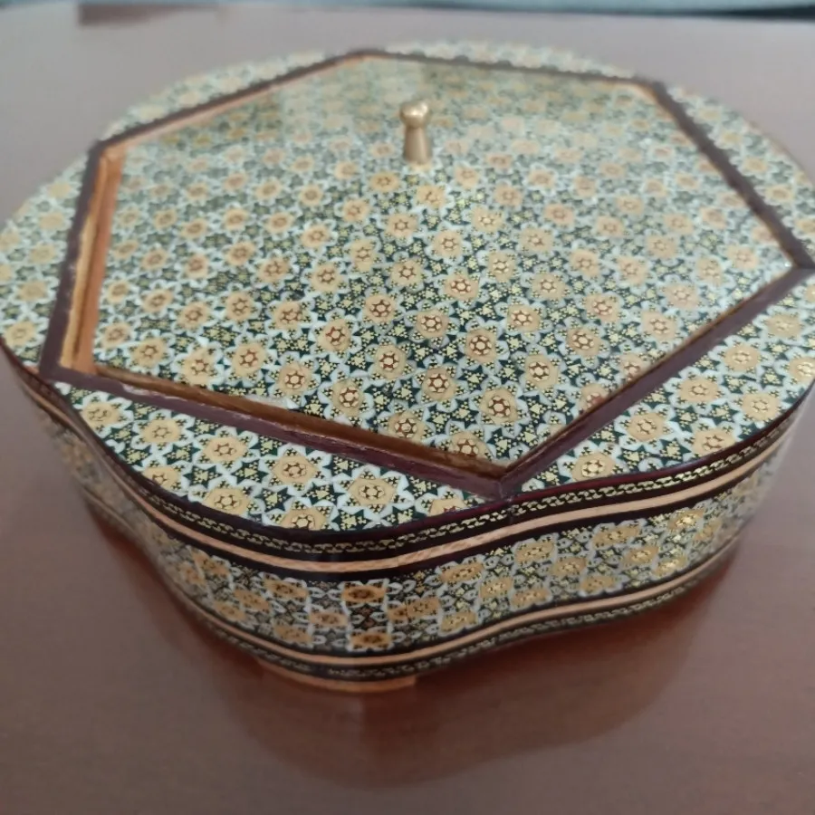 شکلات خوری خاتم کاری