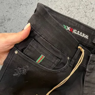 جین مشکی مردانه GUCCI