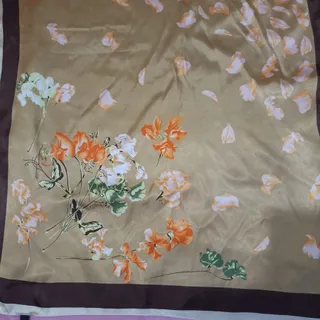 روسری مجلسی گلدار