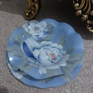 ظرف دو تکه گل