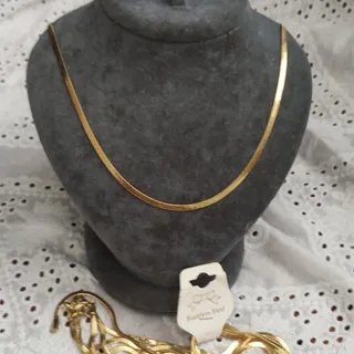 گردنبند هرینگبون کپی طلا