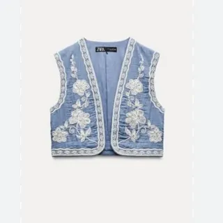 وست گلدوزی zara