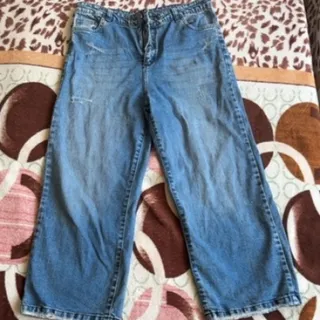 شلوار جین واید لگ