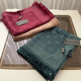 شال ابریشم شاین LV