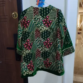 کت مخمل تمام سوزندوزی