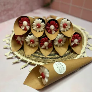 شمع گیفت بابونه