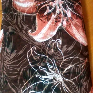 پارچه چادری نقره کوب