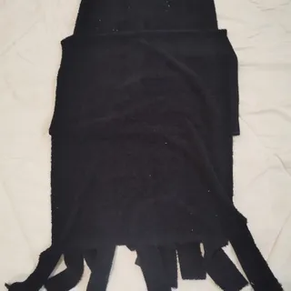 شال مشکی زمستانه