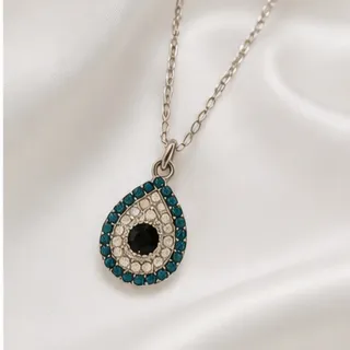 گردنبند ابکاری نقره