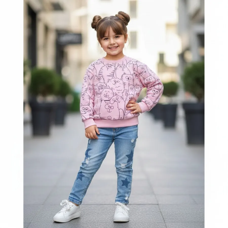 بلوز و شلوار جین