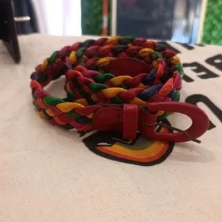 کمربند بافت رنگی