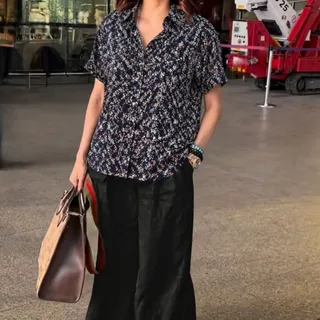 شومیز گلدار