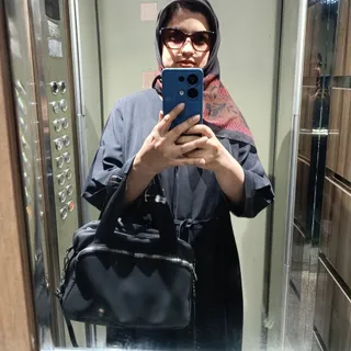 مانتو مشکی بلند