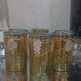 لیوان کره ای طلاکوب