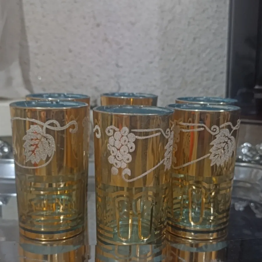 لیوان کره ای طلاکوب
