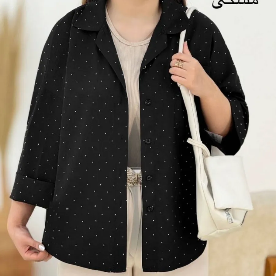 شومیز نگین دار