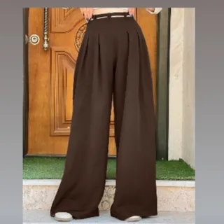 شلوار فول بگ کرپ