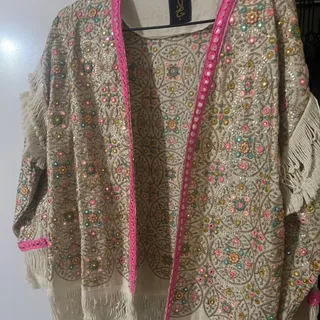 مانتو مزونی سوزن دوزی