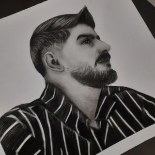 نقاشی سیاه قلم