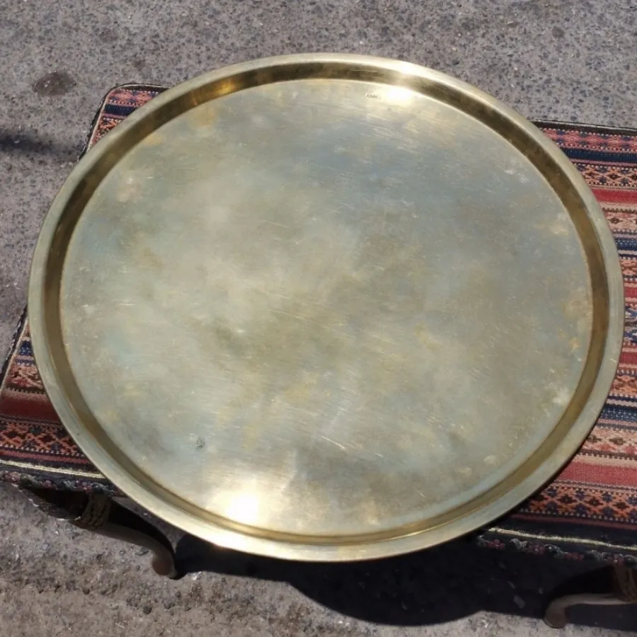 سینی برنجی آنتیک