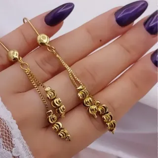 گوشواره ابکاری طلا