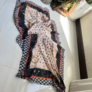 شال نخ پنبه فول نخی ه
