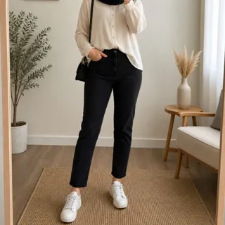 شلوار زغال سنگی