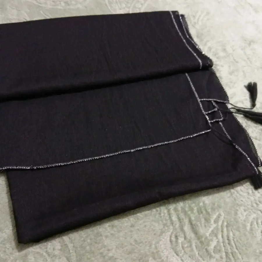 شال مشکی خوشگل
