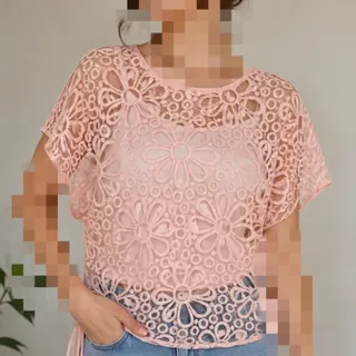 بلوز حریر و تاپ زیرش